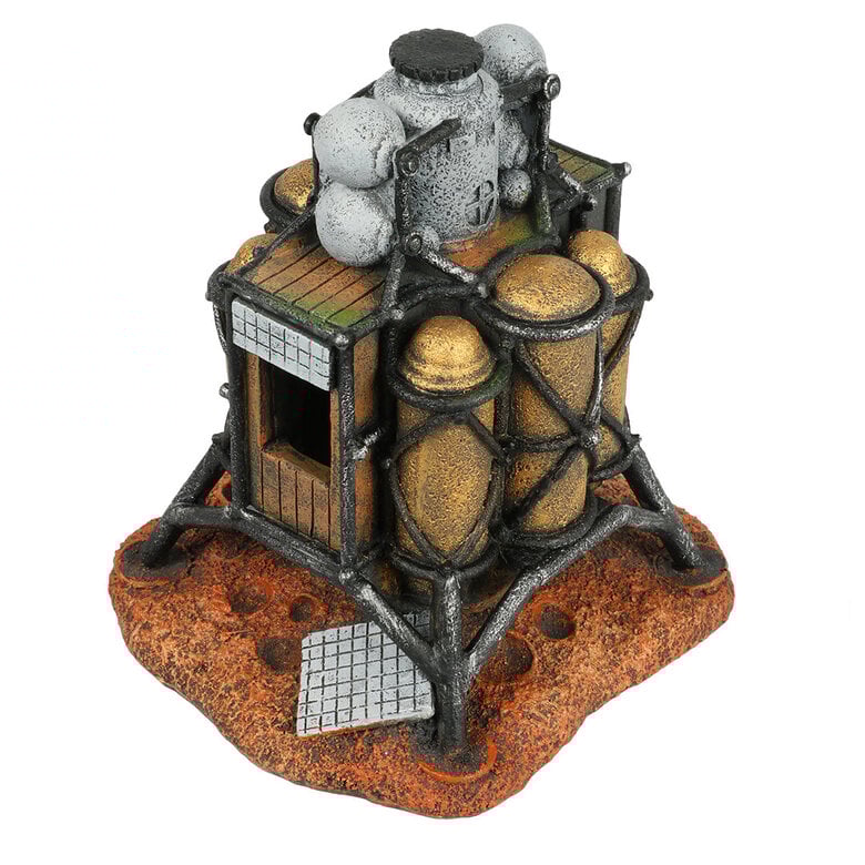 Aquadella - Décoration Module Lunaire pour Aquarium - 14cm Image numéro 1 Aquadella - Décoration Module Lunaire pour Aquarium - 14cm Image numéro 1