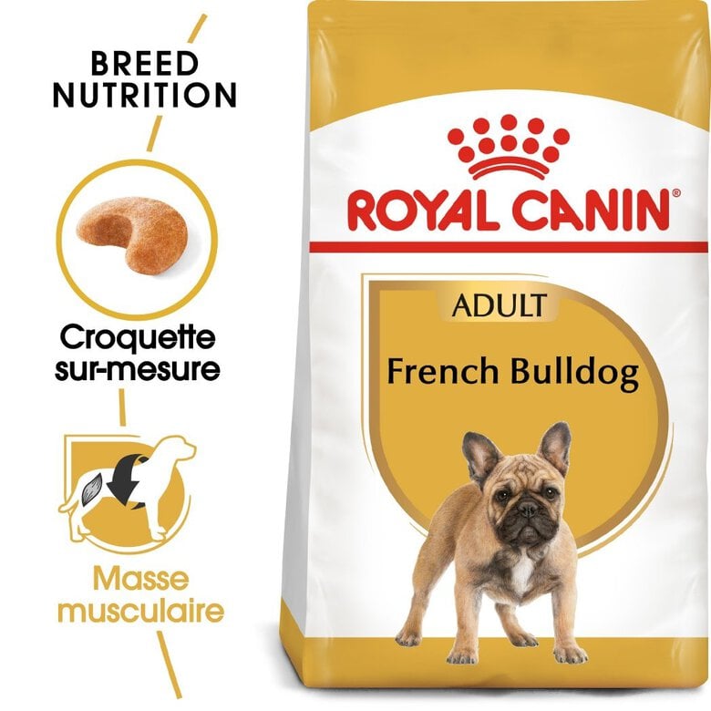 Royal Canin - Croquettes Bouledogue Français pour Chien Adulte - 3Kg Image numéro 1 Royal Canin - Croquettes Bouledogue Français pour Chien Adulte - 3Kg Image numéro 1