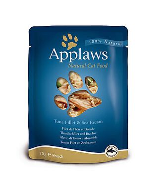 Applaws - Sachet Fraîcheur Thon et Daurade pour Chat - 70g