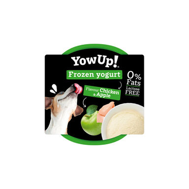 Yowup -  Yaourt Glacé au Poulet et Pomme pour Chiens - 110g