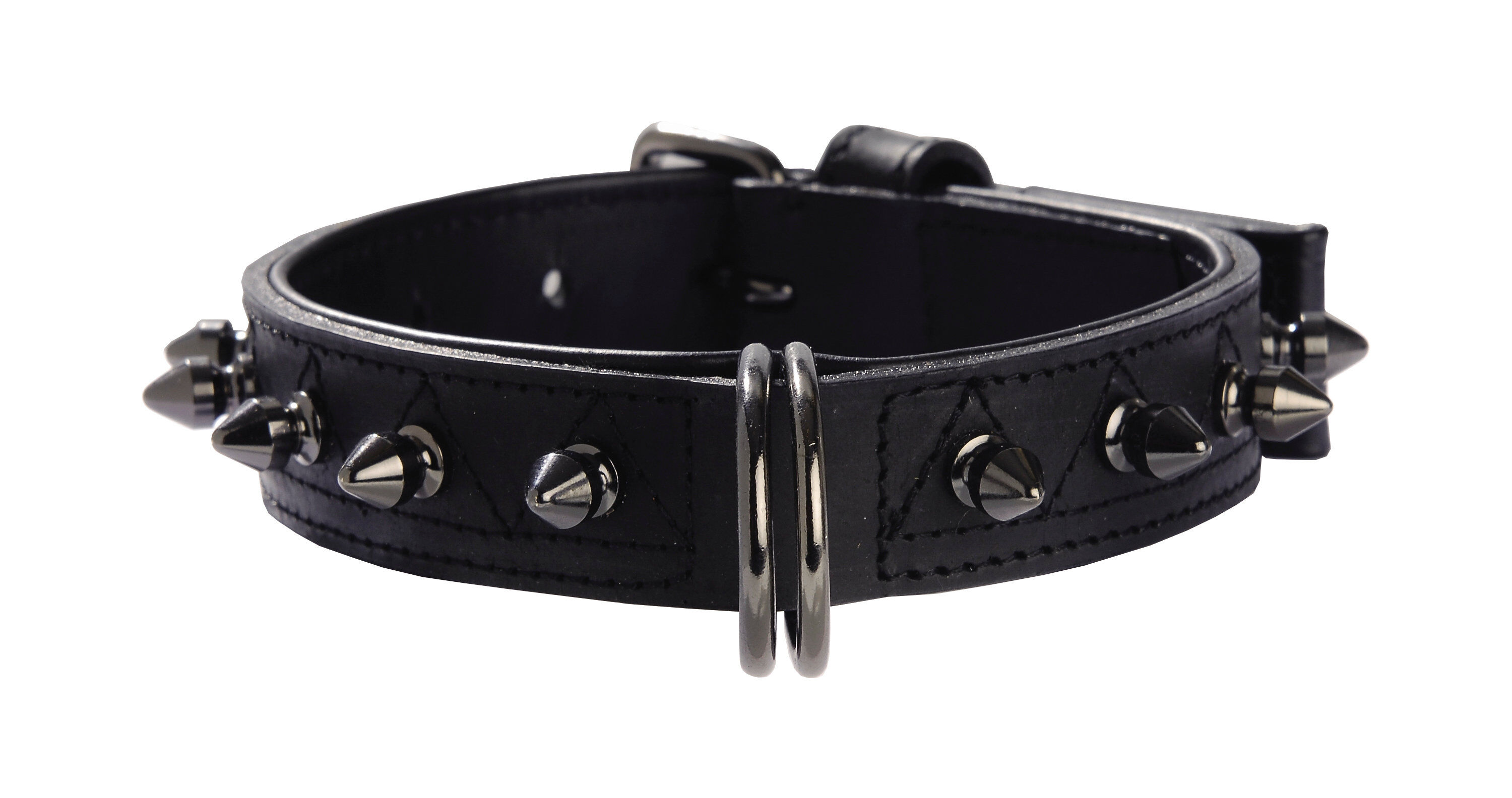 Bobby - Collier Hercule Noir pour Chiens - 35cm Image num&eacute;ro 1