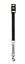 Animalis - Laisse Amortisseur Confort de 25mm et 50cm pour Chien - Noir Indicateur image numéro 1