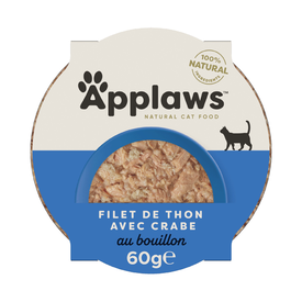 Applaws - Pâtée au Thon et Crabe pour Chat - 60g