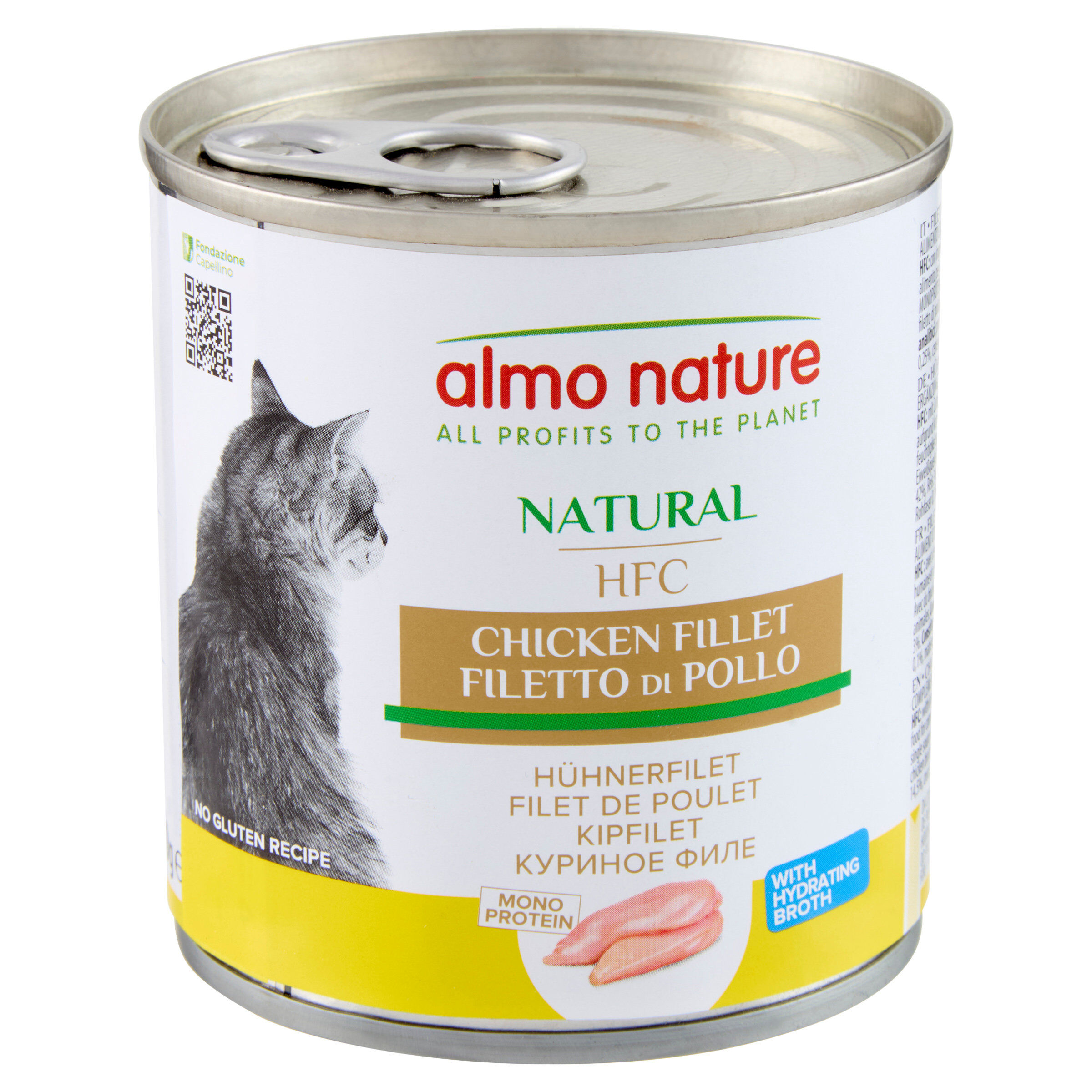 Almo Nature - P&acirc;t&eacute;e Hfc Natural Filet De Poulet - 280g Image num&eacute;ro 1