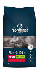 Pro Nutrition - Croquettes Prestige Adult Multi Volaille et Légumes Pour Chat