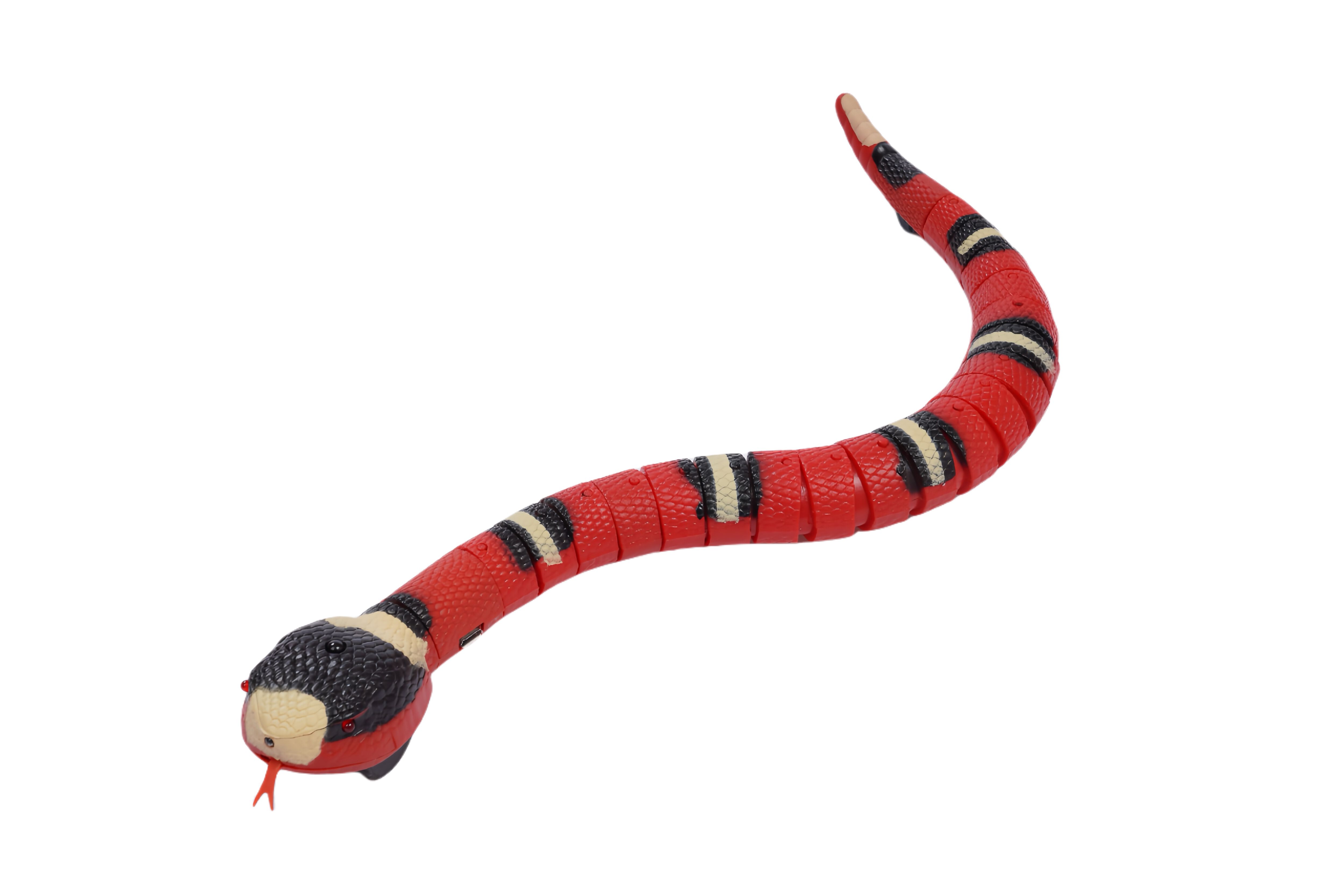 Tootoy! - Jouet Serpent &agrave; Chasser pour Chats - Rouge Image num&eacute;ro 1