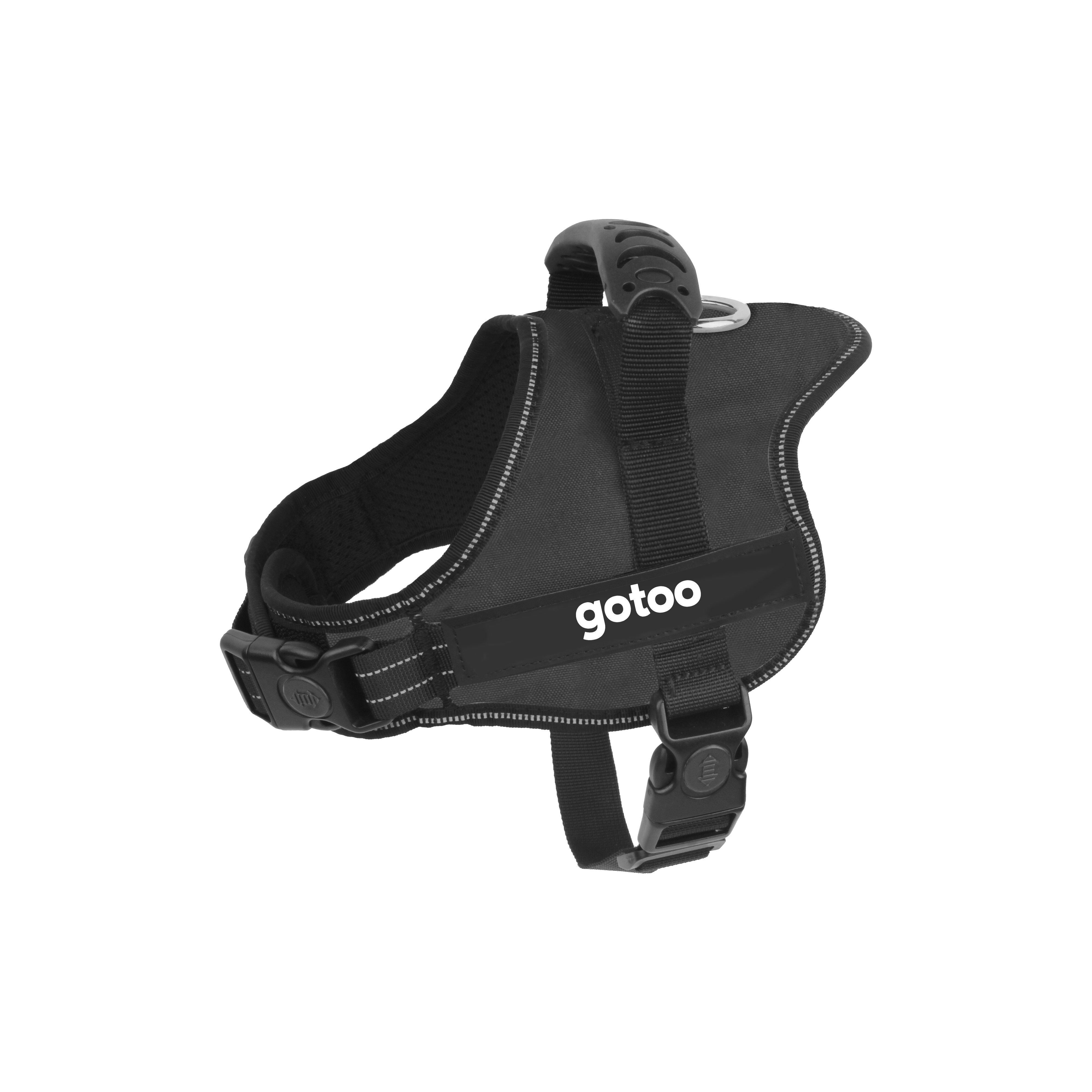 Gotoo - Harnais Essentials Noir pour Chien - S Image num&eacute;ro 1