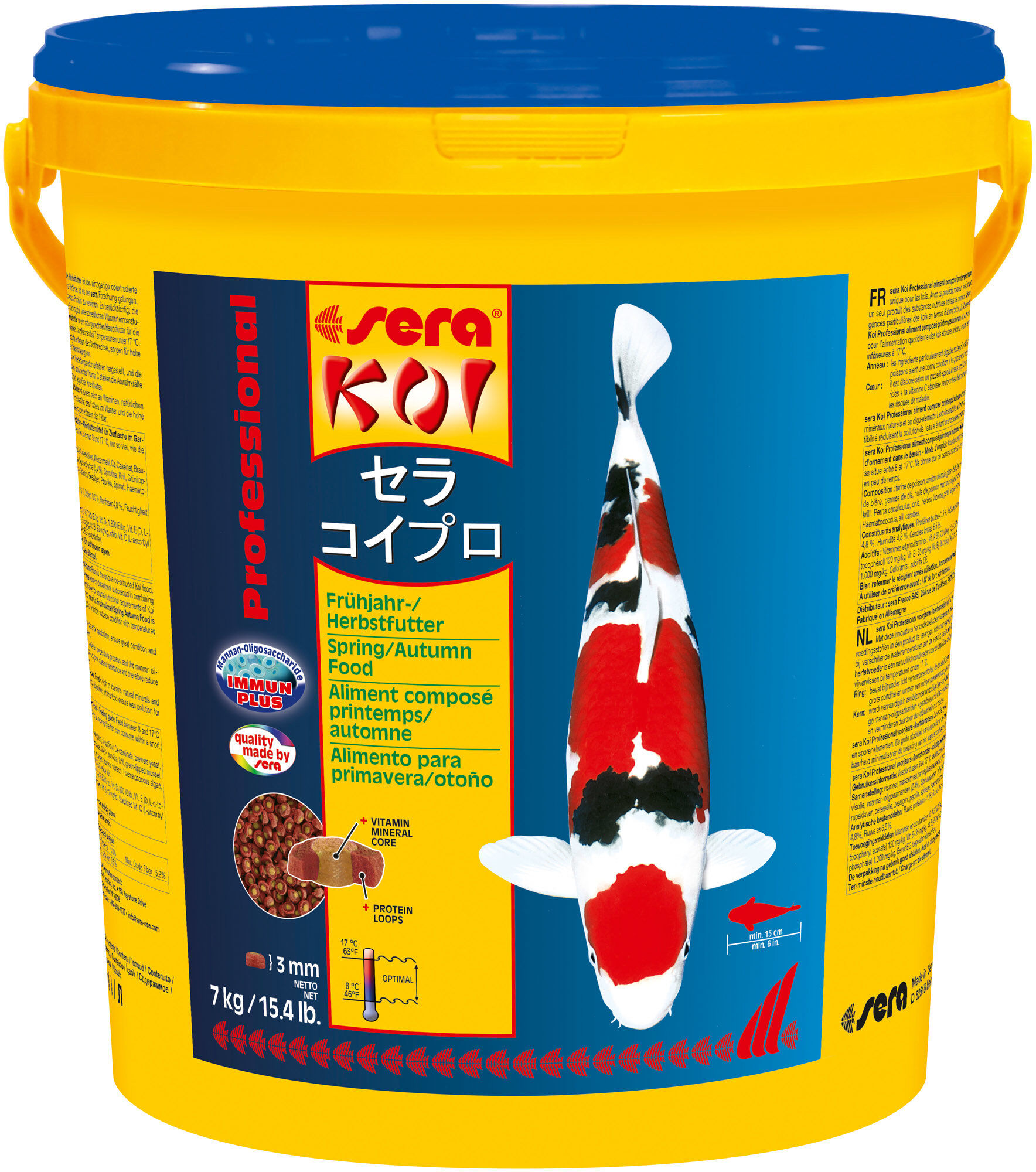 Sera - Koi Professional aliment printemps/automne - 21.000 ml (7 kg) Image num&eacute;ro 1