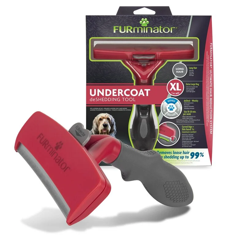 Furminator - Brosse Undercoat Très Grande Taille à Poils Longs pour Chien - XL Image numéro 1 Furminator - Brosse Undercoat Très Grande Taille à Poils Longs pour Chien - XL Image numéro 1