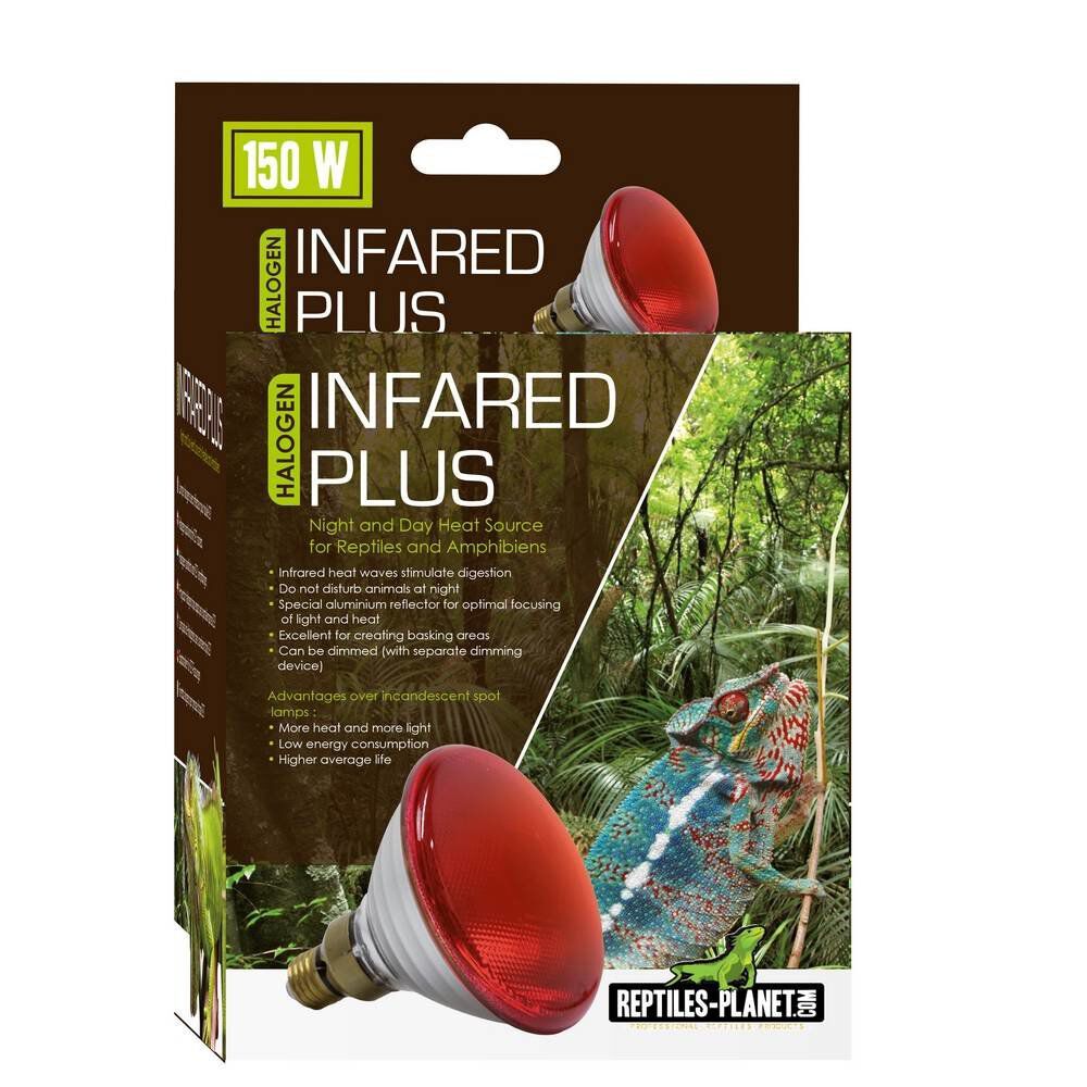 Reptiles Planet - Ampoule Chauffante Infrarouge Infrared Plus Halogen - 150W Image num&eacute;ro 1