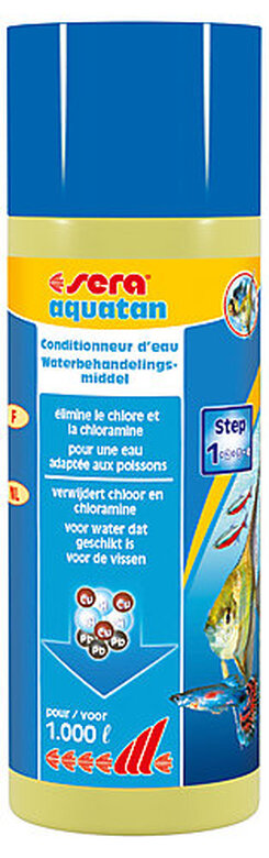 Sera - Conditionneur d'Eau Aquatan pour Aquarium - 250ml image number null