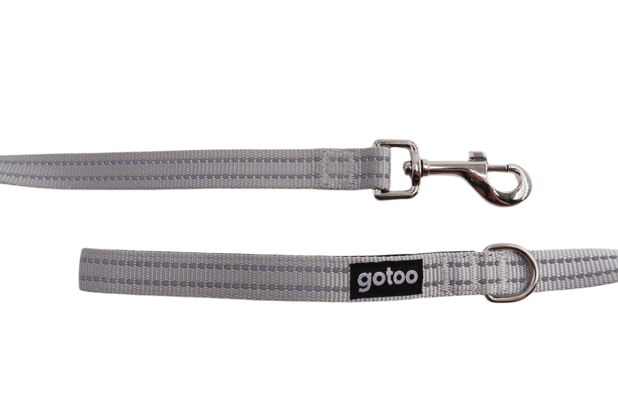 Gotoo - Laisse Essentials en Nylon Premium Gris pour Chien Image num&eacute;ro 3