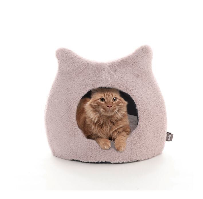 Leeby - Igloo Extra Doux pour Chats - Rose Image num&eacute;ro 1