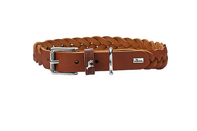 Hunter - Collier Solid Education en Cuir de Bœuf Cognac