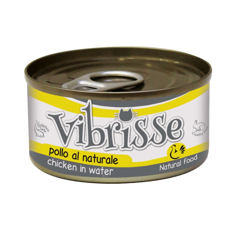 Vibrisse - Pâtée Natural Food au Poulet pour chats - 70g Image numéro 1 Vibrisse - Pâtée Natural Food au Poulet pour chats - 70g Image numéro 1
