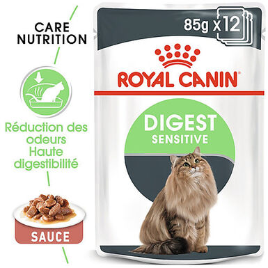 Royal Canin - Sachets Digestive Care sauce pour Chat - 12x85g