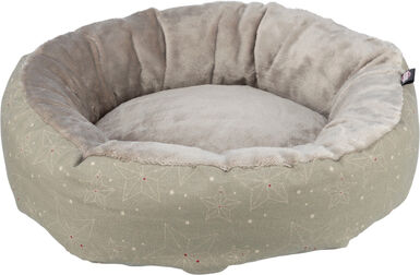 Trixie - Xmas Lit Luciano, rond, ø 50 cm, beige/doré