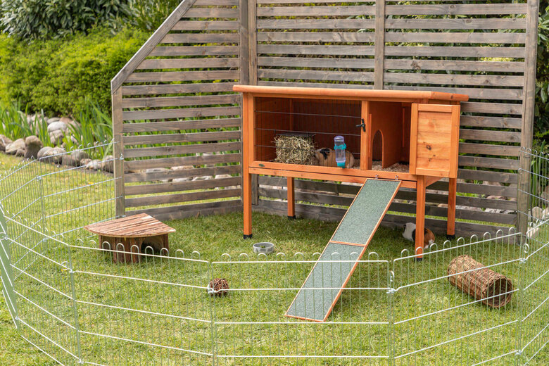 Trixie - natura étable cochon d'Inde brun - 116x92x63cm Image numéro 1 Trixie - natura étable cochon d'Inde brun - 116x92x63cm Image numéro 1