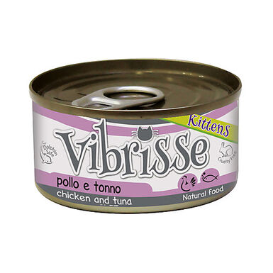 Vibrisse - Pâtée KITTEN Thon et Poulet pour chatons - 70g