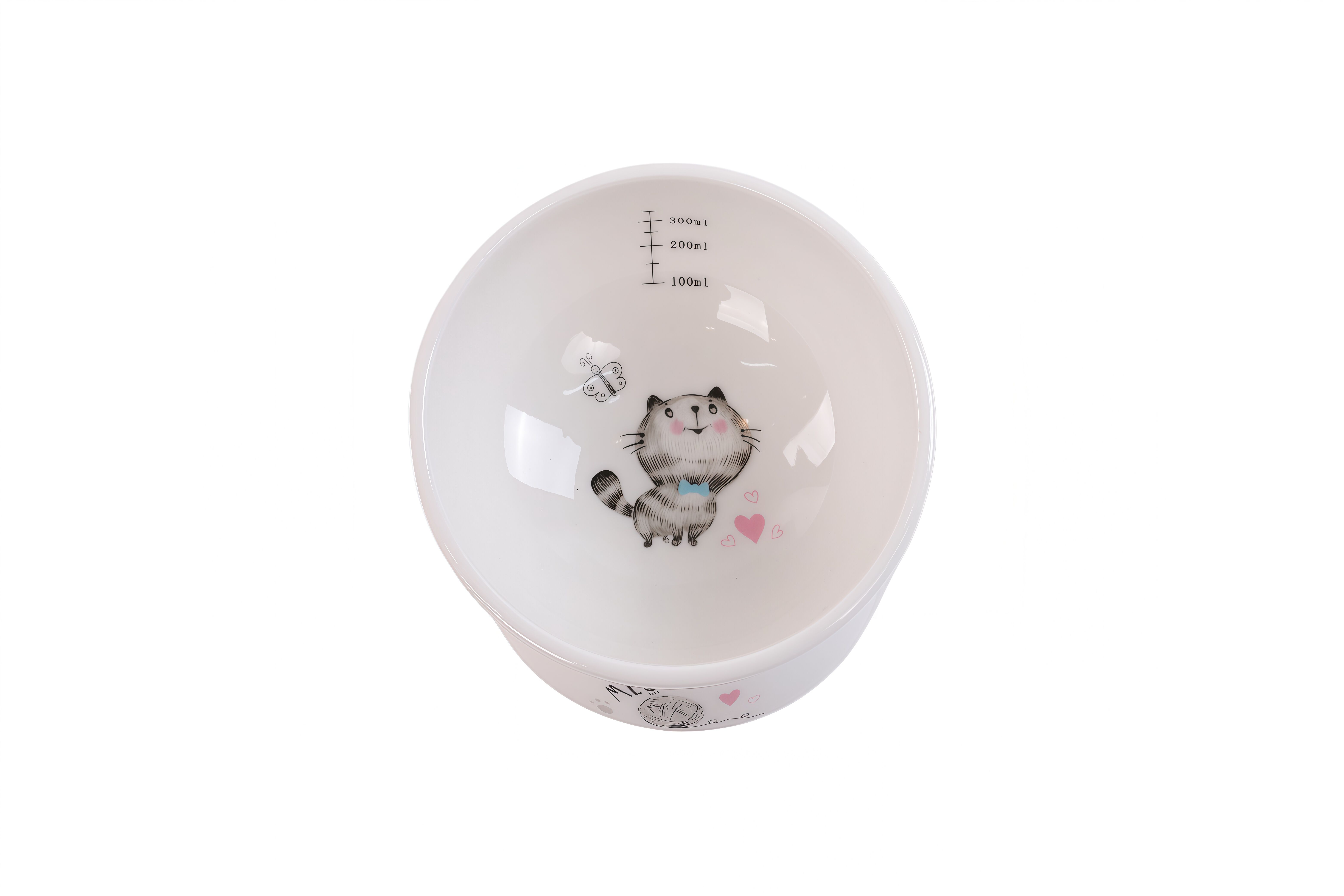 Leeby - Gamelle Sur&eacute;lev&eacute;e Inclin&eacute;e en C&eacute;ramique pour Chats - 300ml Image num&eacute;ro 4