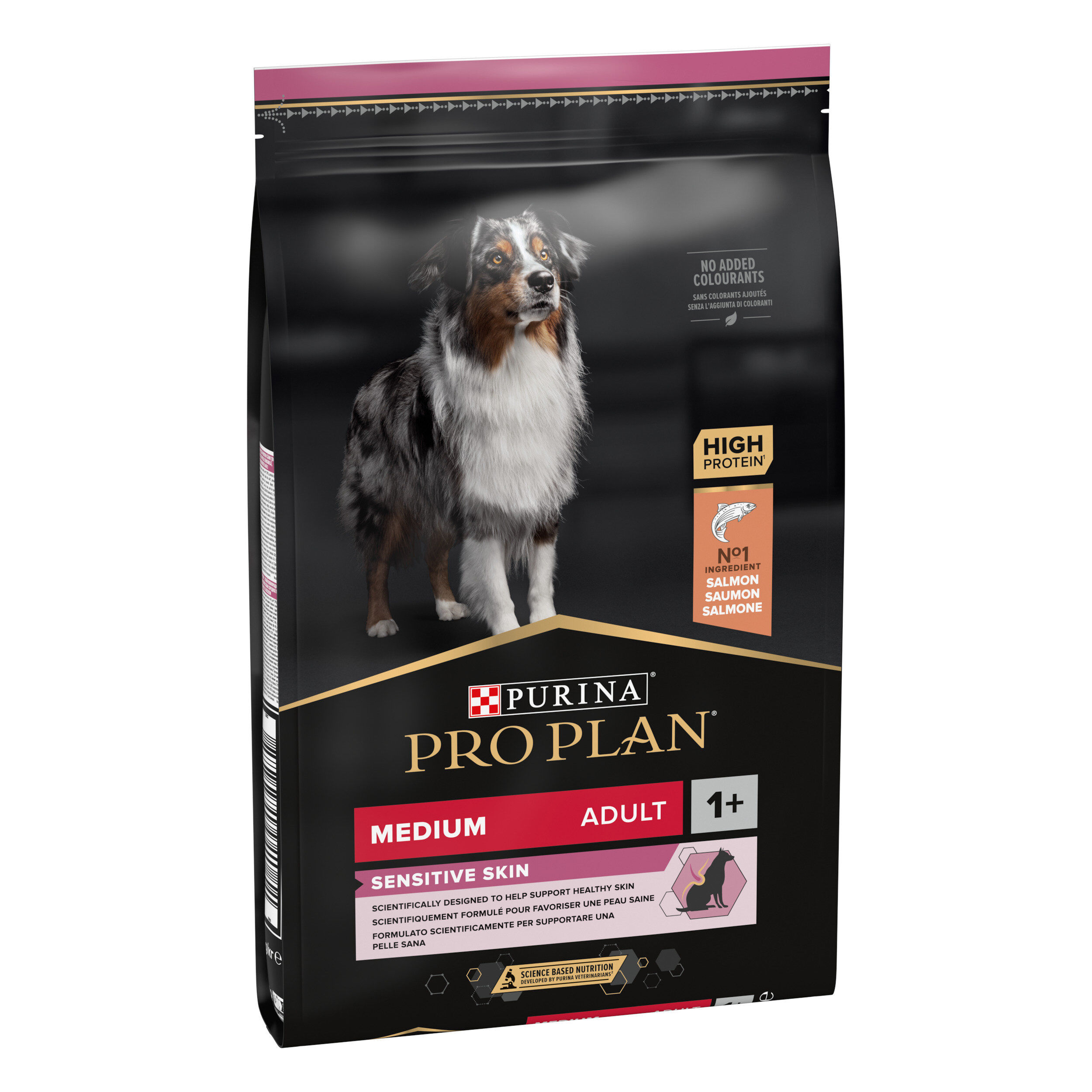 Pro Plan - Croquettes Medium Sensitive Skin Saumon pour Chien - 7Kg Image num&eacute;ro 1