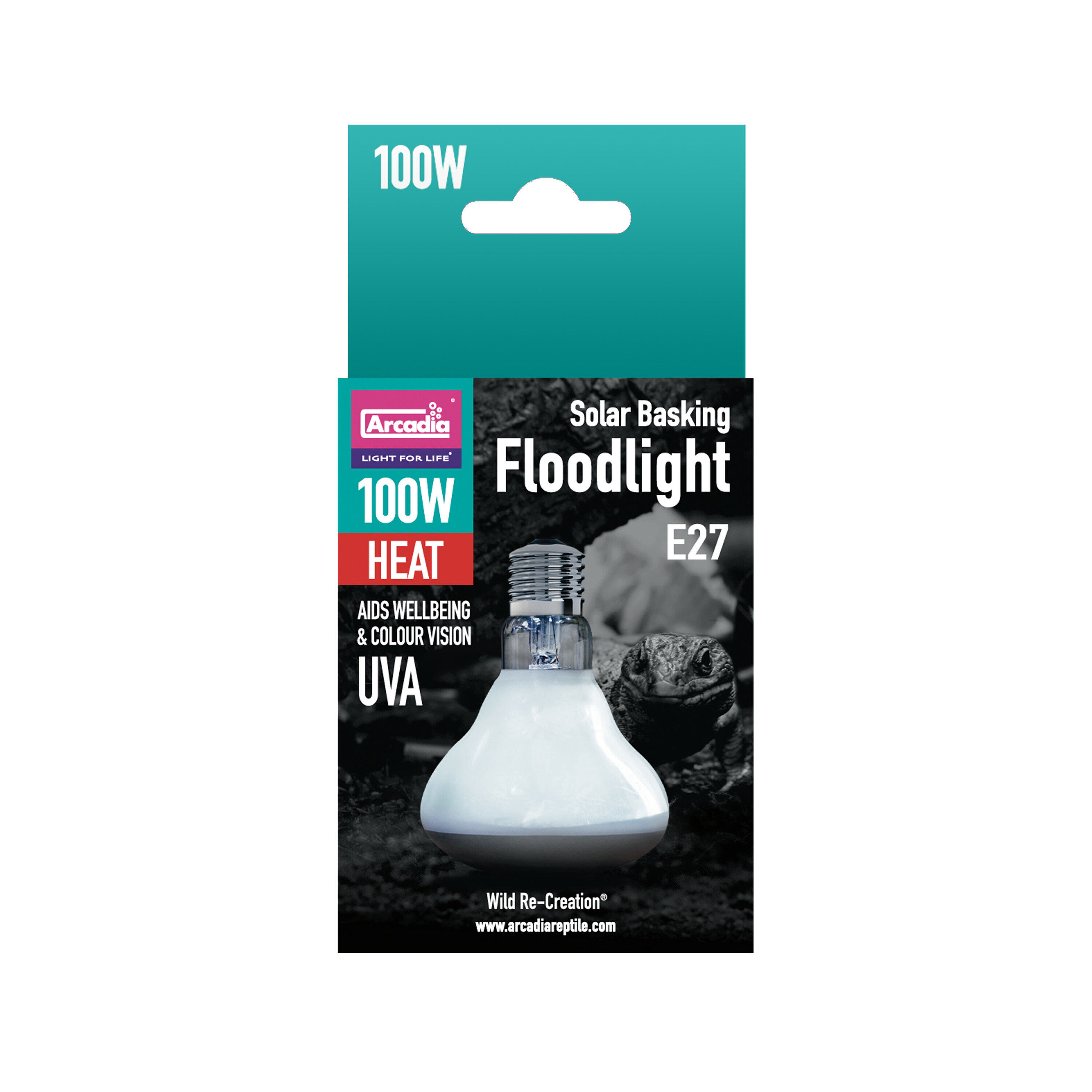 Arcadia - Spots Solar Basking Floodlight 100 Watt - R&eacute;ptiles Image num&eacute;ro 2