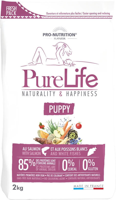 Flatazor - Croquettes PURE LIFE Puppy pour Chiot - 2Kg image number null