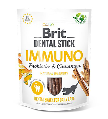 Brit - Friandises Dental Stick Imunno - 7pcs