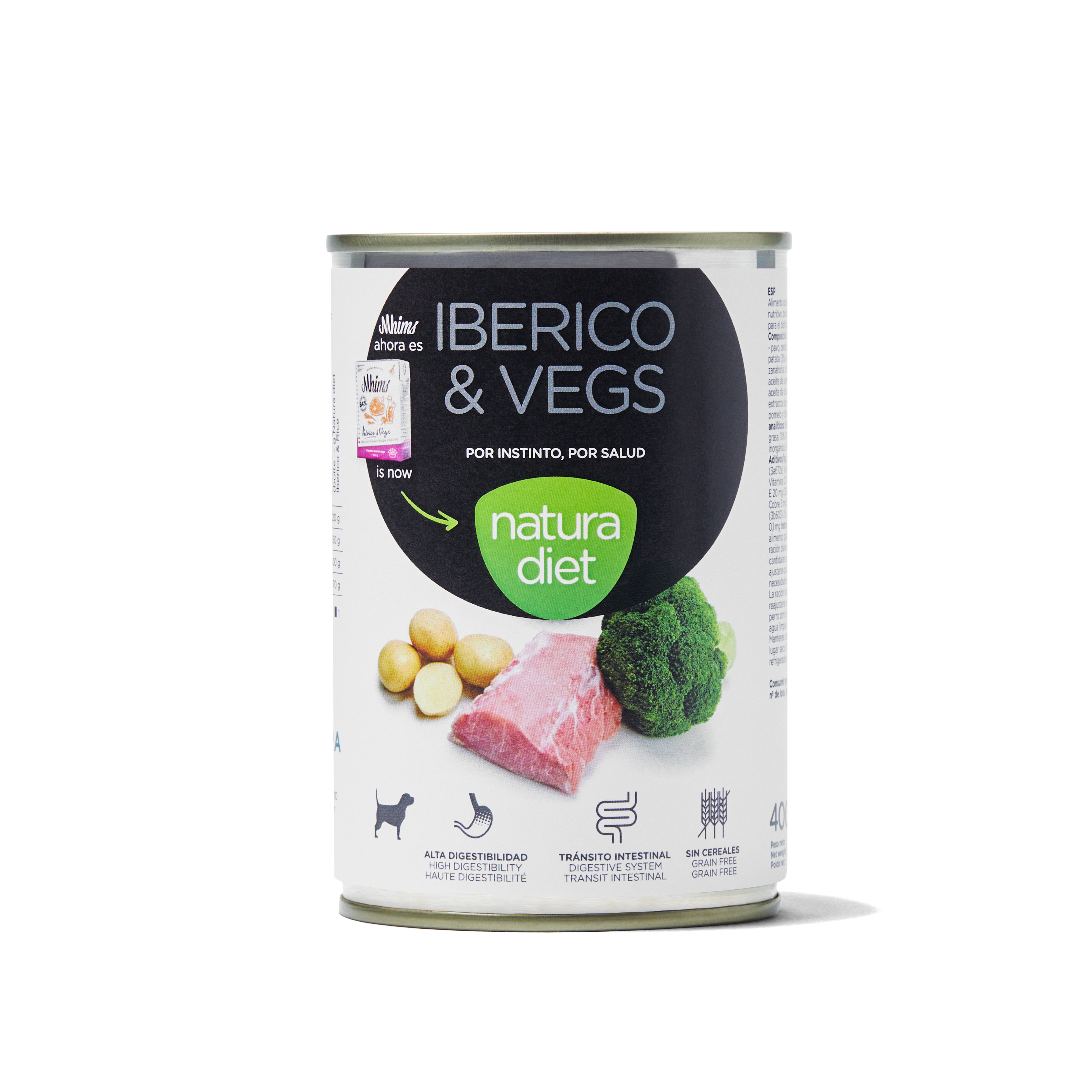 Natura Diet -  P&acirc;t&eacute;e Ib&eacute;rique pour Chiens - 400g Image num&eacute;ro 1