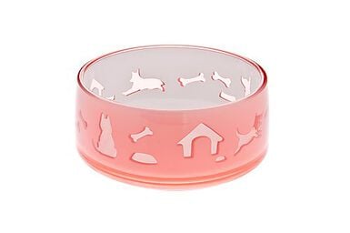Ferribiella - Bol Duoworld Rose pour Chiens