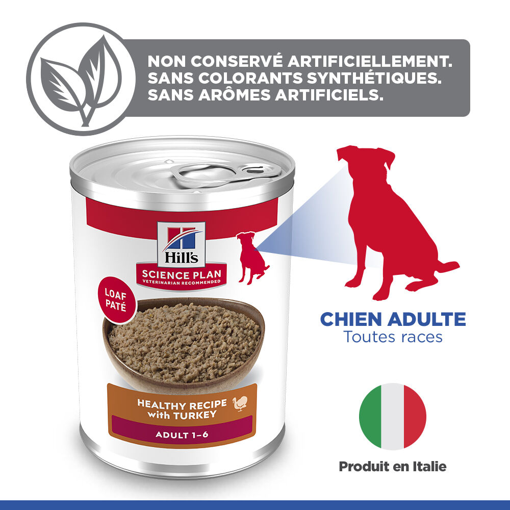 Hill's Science Plan - Adult Boite Pour Chien A La Dinde  - 370g Image num&eacute;ro 10