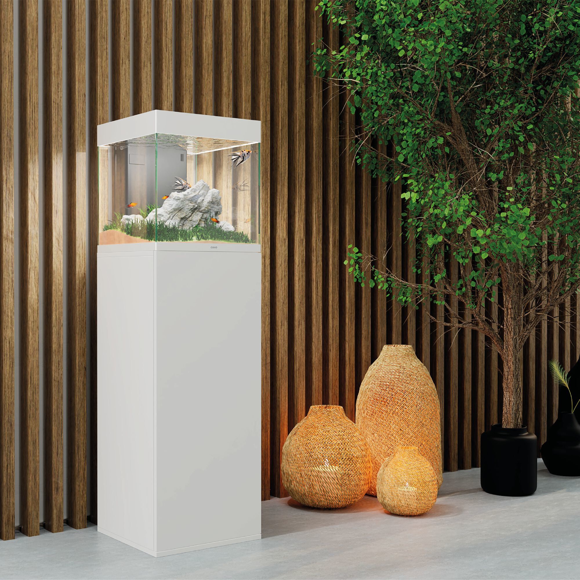 Ciano - Aquarium Emotions Pro 40 Blanc - 52L Image num&eacute;ro 3