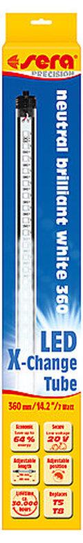 Sera - Tube LED X-Change Neutral Brillant White de 7W pour Aquarium - 360mm image number null