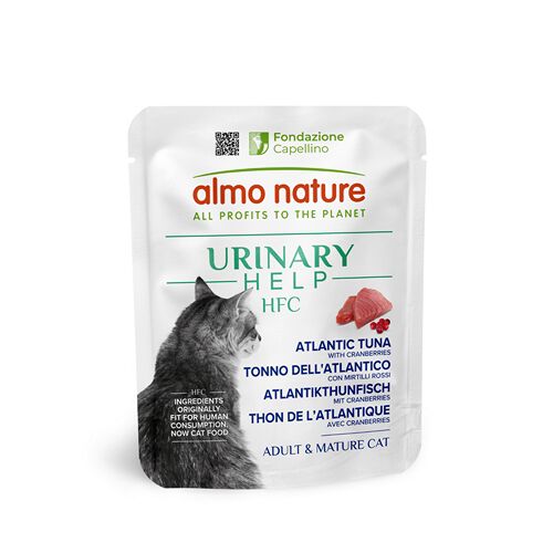 Almo Nature - Pochon HFC Urinary Help Thon de l'Atlantique Cranberries pour Chats - 50g Image num&eacute;ro 1