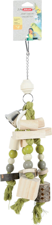 Zolux - Jouet Callao en Bois pour Perroquet - 57cm Image numéro 1 Zolux - Jouet Callao en Bois pour Perroquet - 57cm Image numéro 1