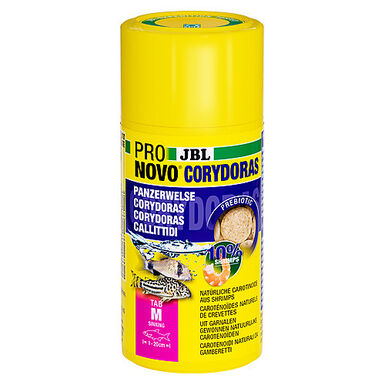 JBL - Comprimés Alimentaires Pronovo CORYDORAS TAB pour Poissons Tropicaux - 100ml