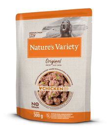 Nature's Variety - P&acirc;t&eacute;e Wet Original au Poulet pour Chien - 300g