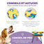 Nina Ottosson - Jeu Educatif Dog Tornado-Blu pour Chiens Indicateur image numéro 5