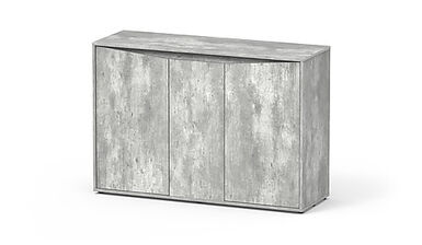 Aquatlantis - Meuble SPLENDID 120 Gris Béton pour Aquarium - 120x40x83cm