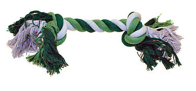 Croci - Jouet Corde 2 Nœuds Vert pour Chiens - 27cm