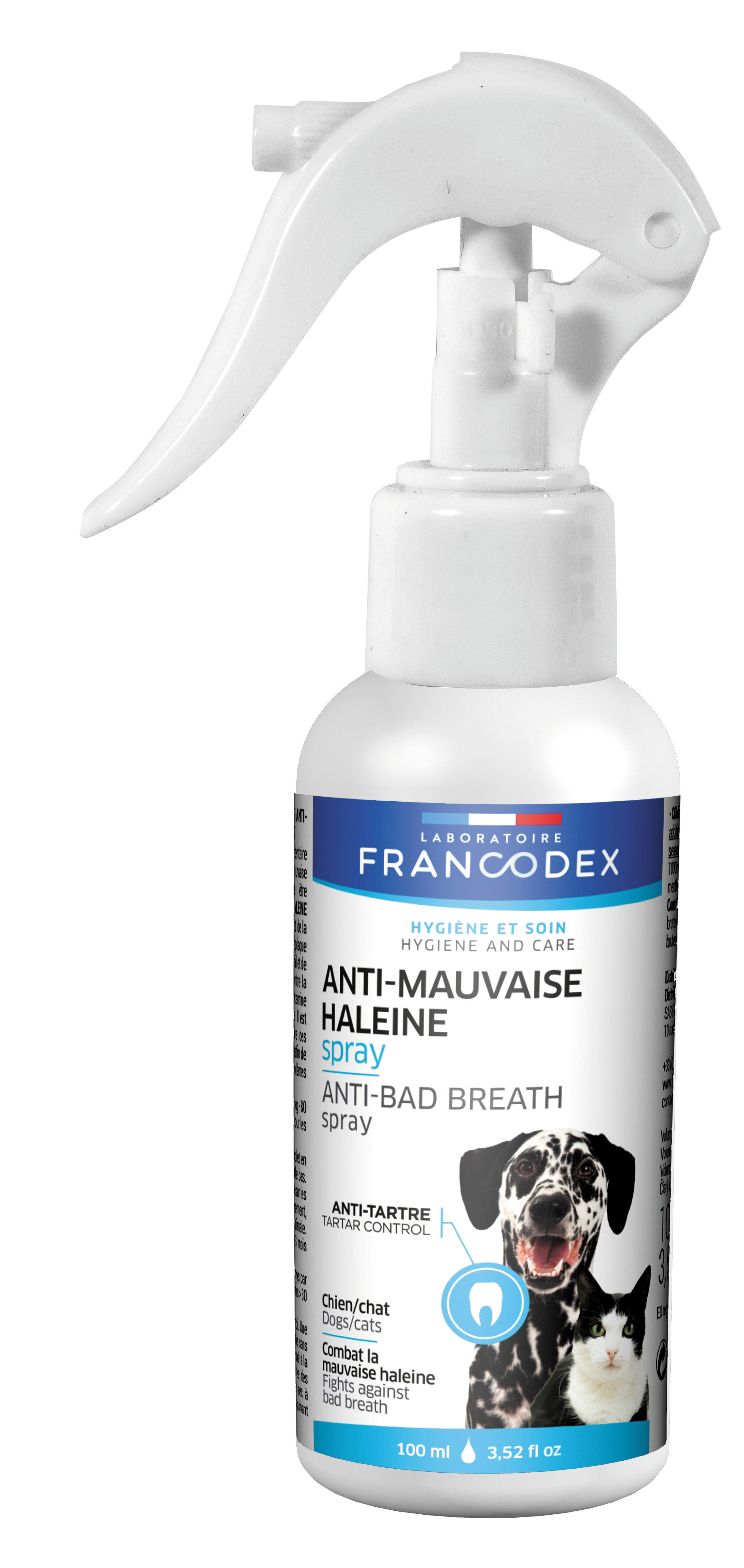 Francodex - Spray Anti Mauvaise Haleine pour Chiens et Chats - 100ml Image num&eacute;ro 1