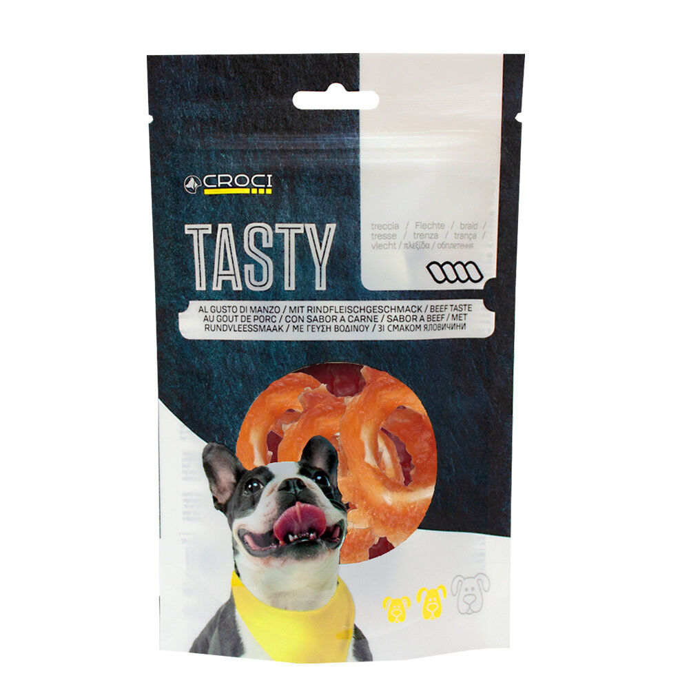 Croci - Friandises Tasty Anneau de Merlu et Poulet pour Chiens - 80g Image num&eacute;ro 2