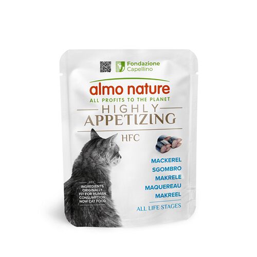 Almo Nature - Pochon HFC Highly Appetizing au Maquereau pour Chats - 50g Image num&eacute;ro 1