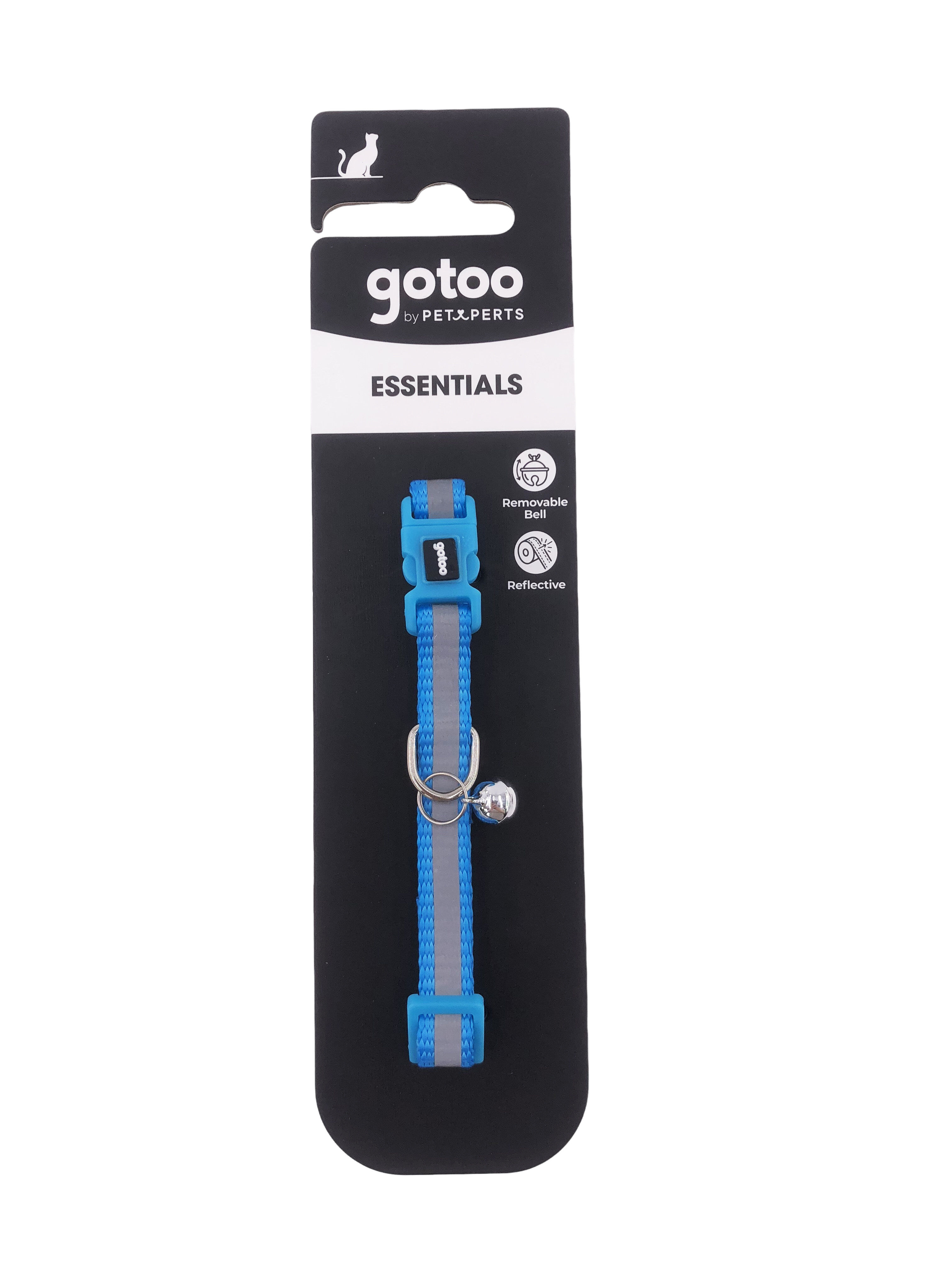 Gotoo - Collier en Nylon Premium Bleu pour Chat Image num&eacute;ro 5