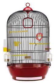Ferplast - Cage Diva pour Oiseaux Exotiques - Rouge