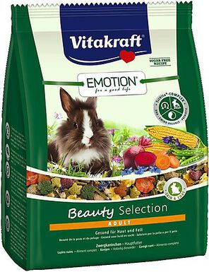 Vitakraft - Aliment Emotion Beauty pour Lapins Adultes - 1,5Kg