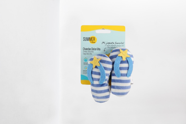 Summer Vibes - Jouet Peluche Tongs pour Chats - x2 Image num&eacute;ro 4