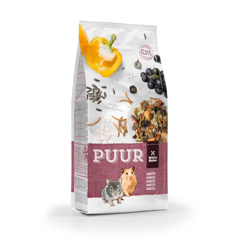 Witte Molen - Aliment Muesli Puur Hamster - 1,5kg Image numéro 1 Witte Molen - Aliment Muesli Puur Hamster - 1,5kg Image numéro 1