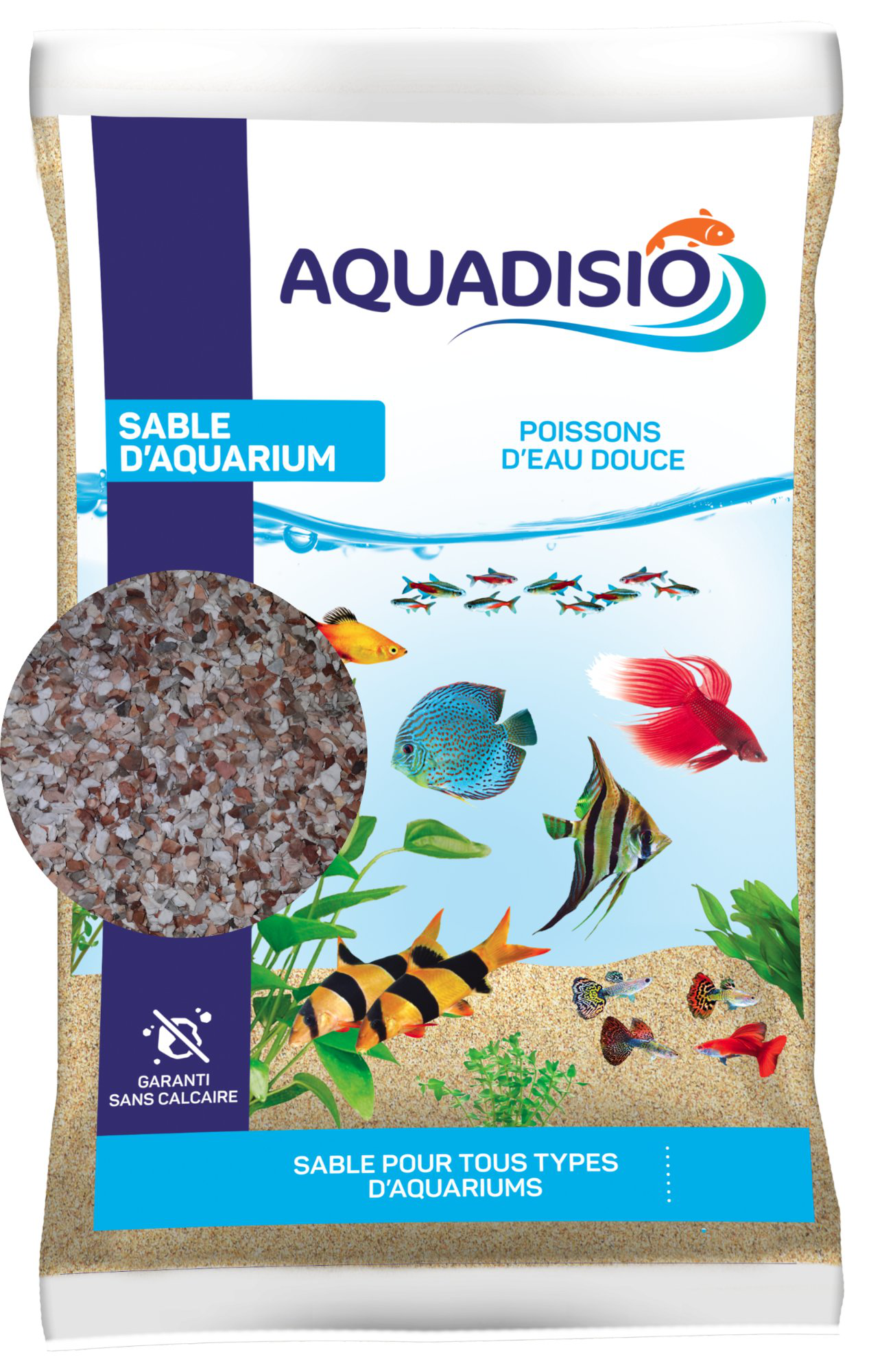 Aquadisio - Quartz Cristobalite Rose pour Aquarium - 4Kg Image num&eacute;ro 1