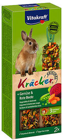 Vitakraft - Friandises Kräcker aux Légumes pour Lapins Nains - x2